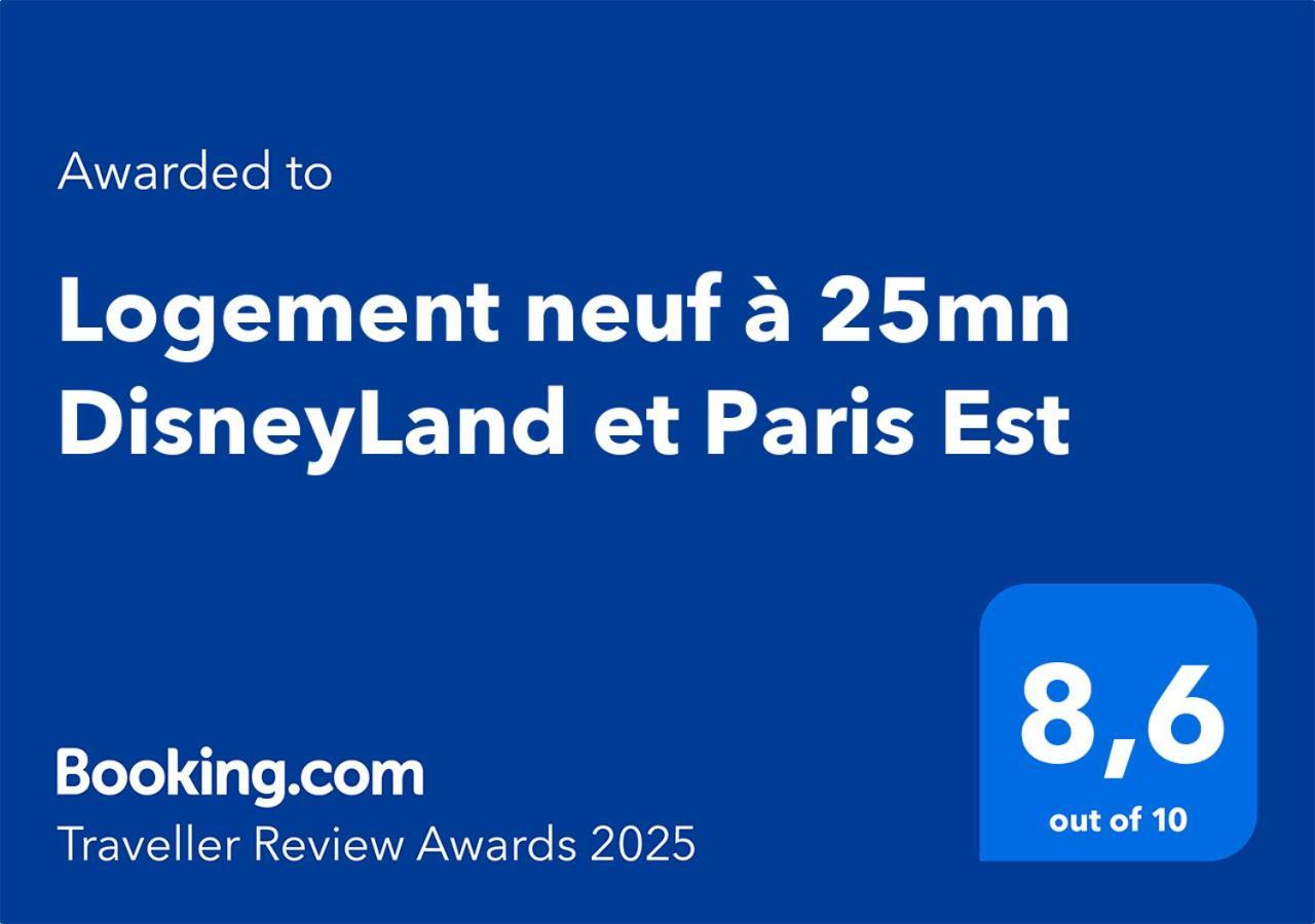 Logement Neuf A 25Mn Disneyland Et Paris Est Thorigny-sur-Marne Εξωτερικό φωτογραφία